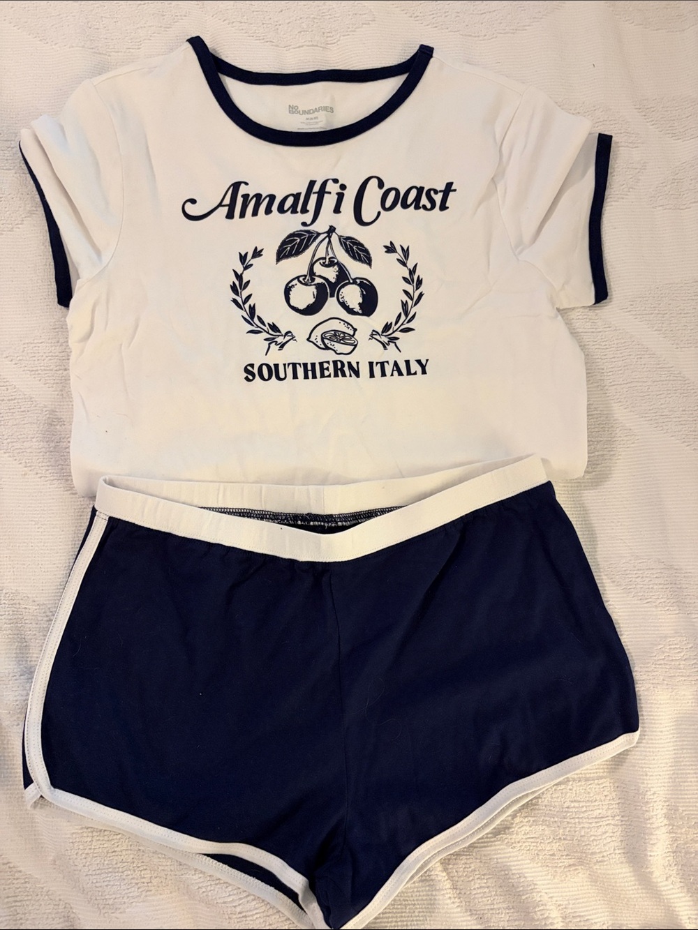 No Boundaries Amalfi Coast 2pc Set Sz M